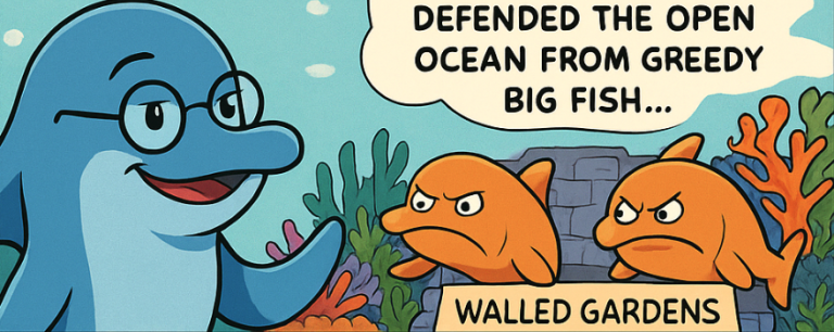 Our Mascot Defends an Open Ocean